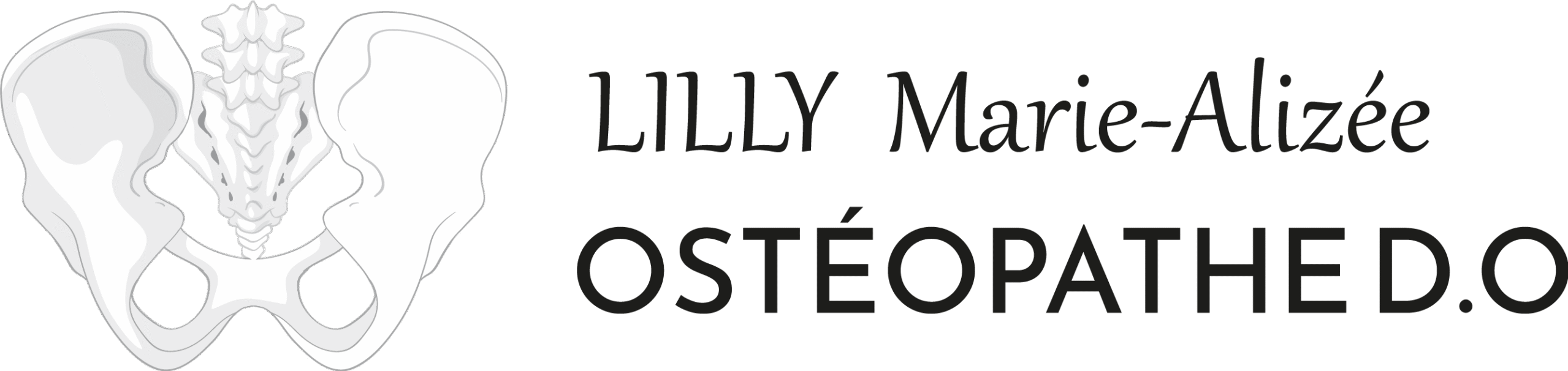 Logo ostéopathe transparent - Ostéopathe Le Plessis-Trévise - Marie-Alizée Lilly